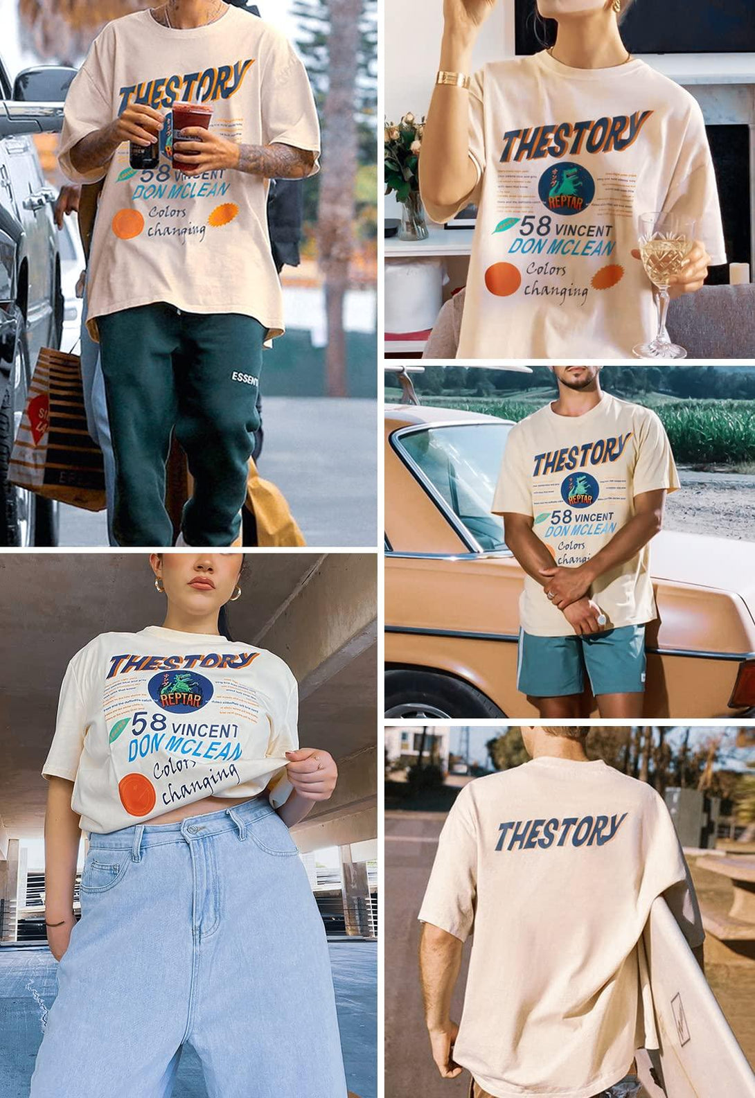 Thestory Oversize Tee - laixton
